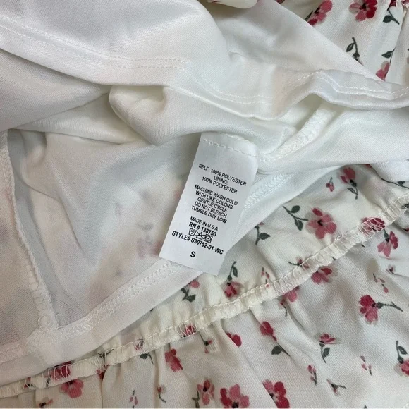 NWT Whiteroom + Cactus Ivory Floral Skirt Set - Picture 9 of 10